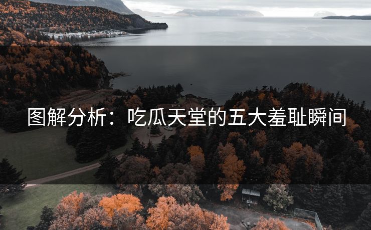 图解分析：吃瓜天堂的五大羞耻瞬间